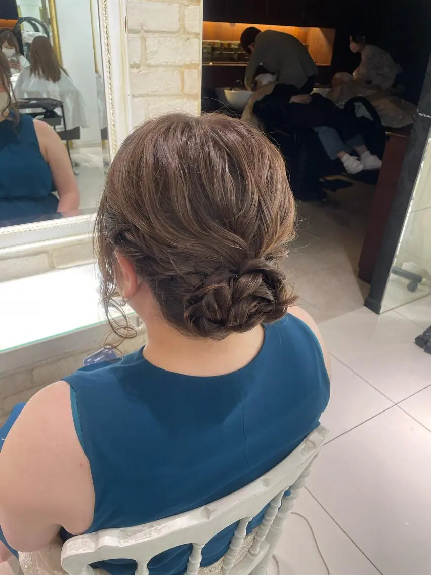 ミディアム すずね♡ トータルビューティーのヘアスタイル