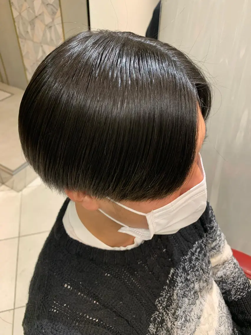 メンズ ヘアカラー トリートメント ヘアセット ✨上村 潤平✨メンズヘア✨のヘアスタイル