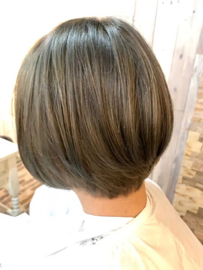 ショート カラー ベージュカラー ブリーチ 透明感カラー ✨【店長】Lily. 北千住Seina✨のヘアスタイル