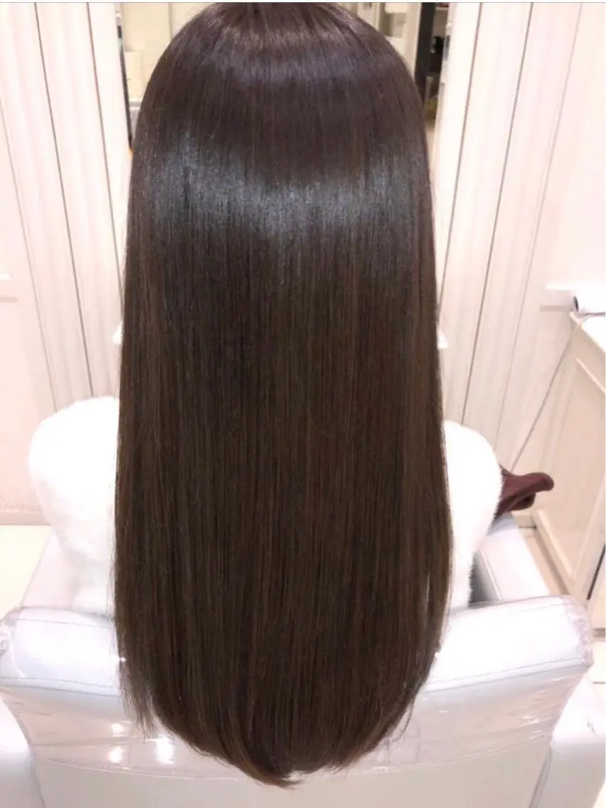 ロング カラー トリートメント ✨髪質改善縮毛矯正✨ 二上裕太のヘアスタイル