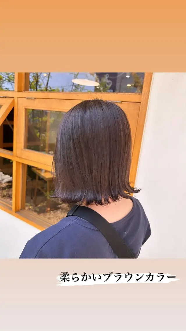 ショート カラー パープルカラー 山本 知佳のヘアスタイル