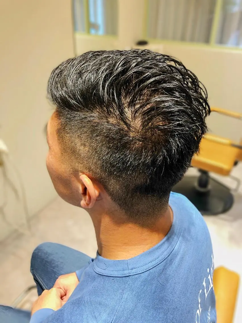 メンズ フェードカット CAFNE ✂︎のヘアスタイル