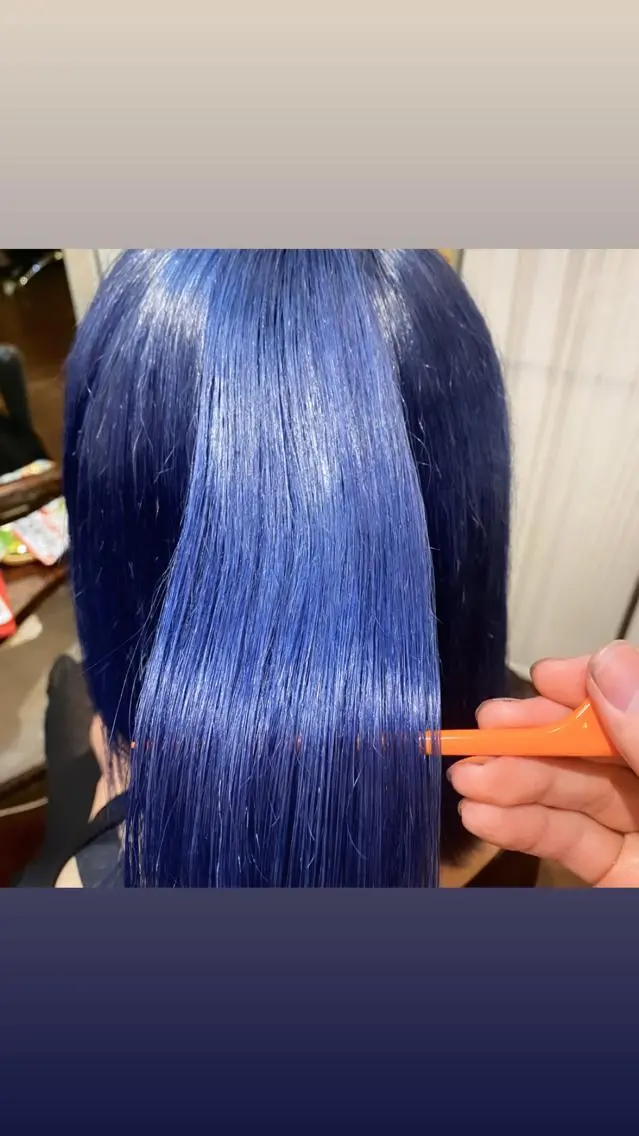 ミディアム カラー ヘアアレンジ ✨️眉毛、派手髪、 ハイトーンShinの眉毛・アイブロウイメージ