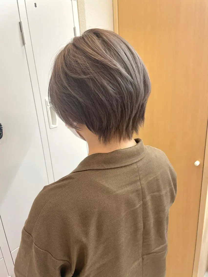 ショート ショートヘア 田中大星 /ボブ 縮毛矯正のヘアスタイル