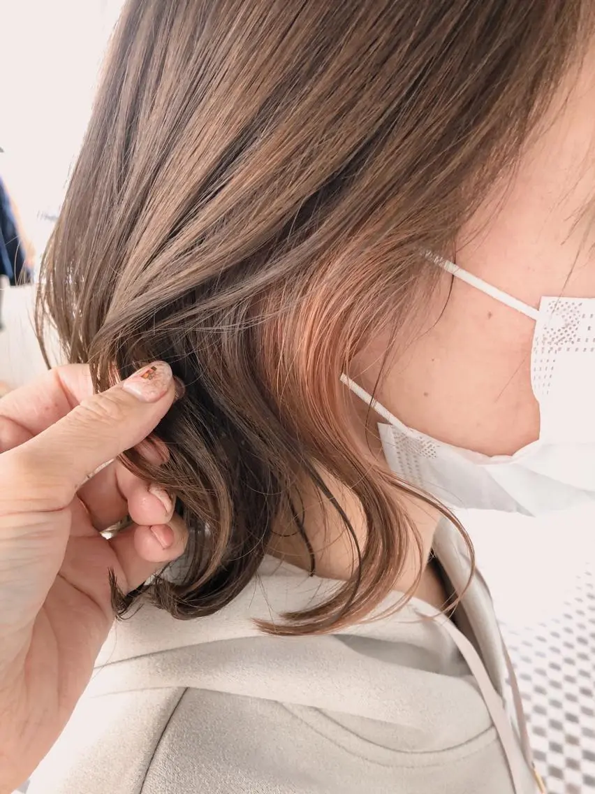 ミディアム カラー 🫧🕊️かたやま さきこ🕊️🫧のヘアスタイル