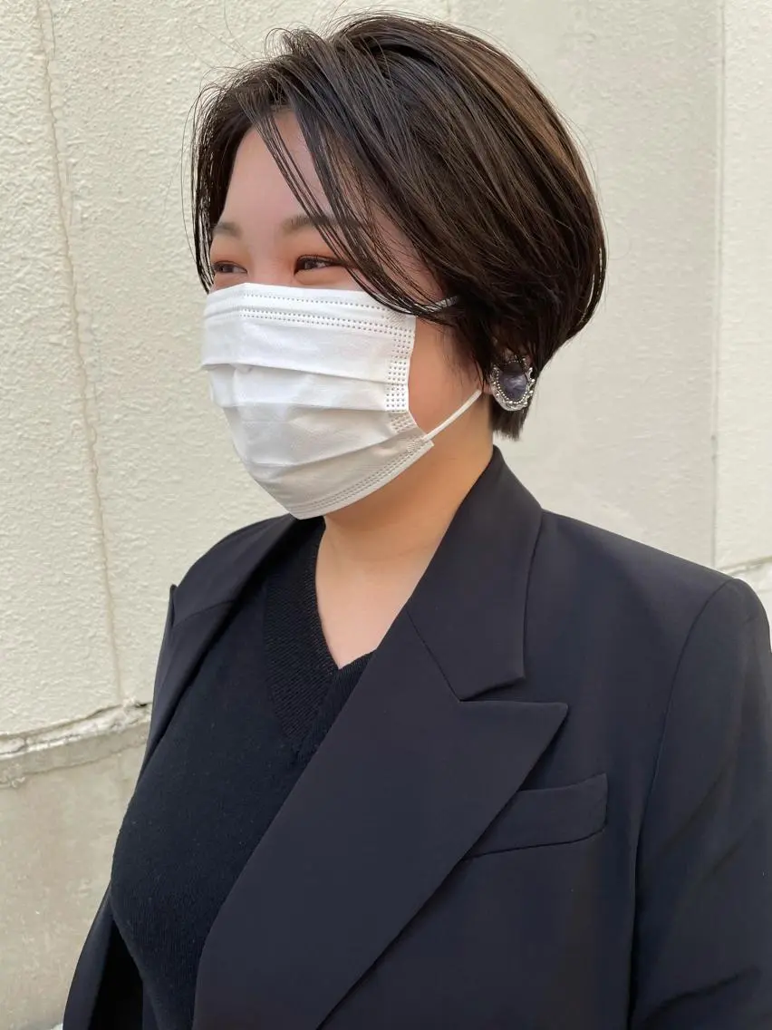 ショート ショートヘア カット ヘアカラー トリートメント ayane⭐️ボブ・ ショート・パーマのヘアスタイル