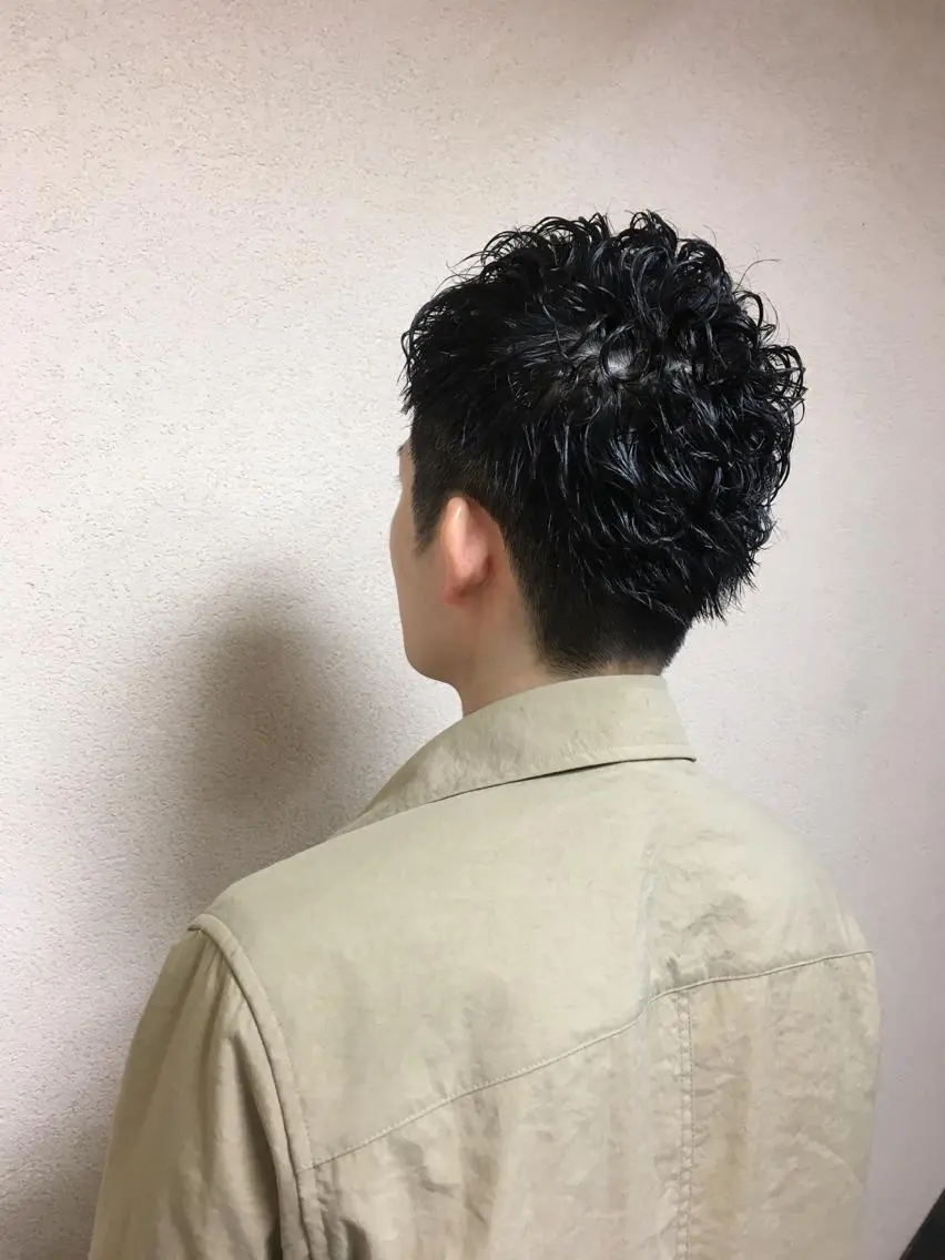 ショート パーマ メンズ G LUX 清水のマツエク・マツパデザイン