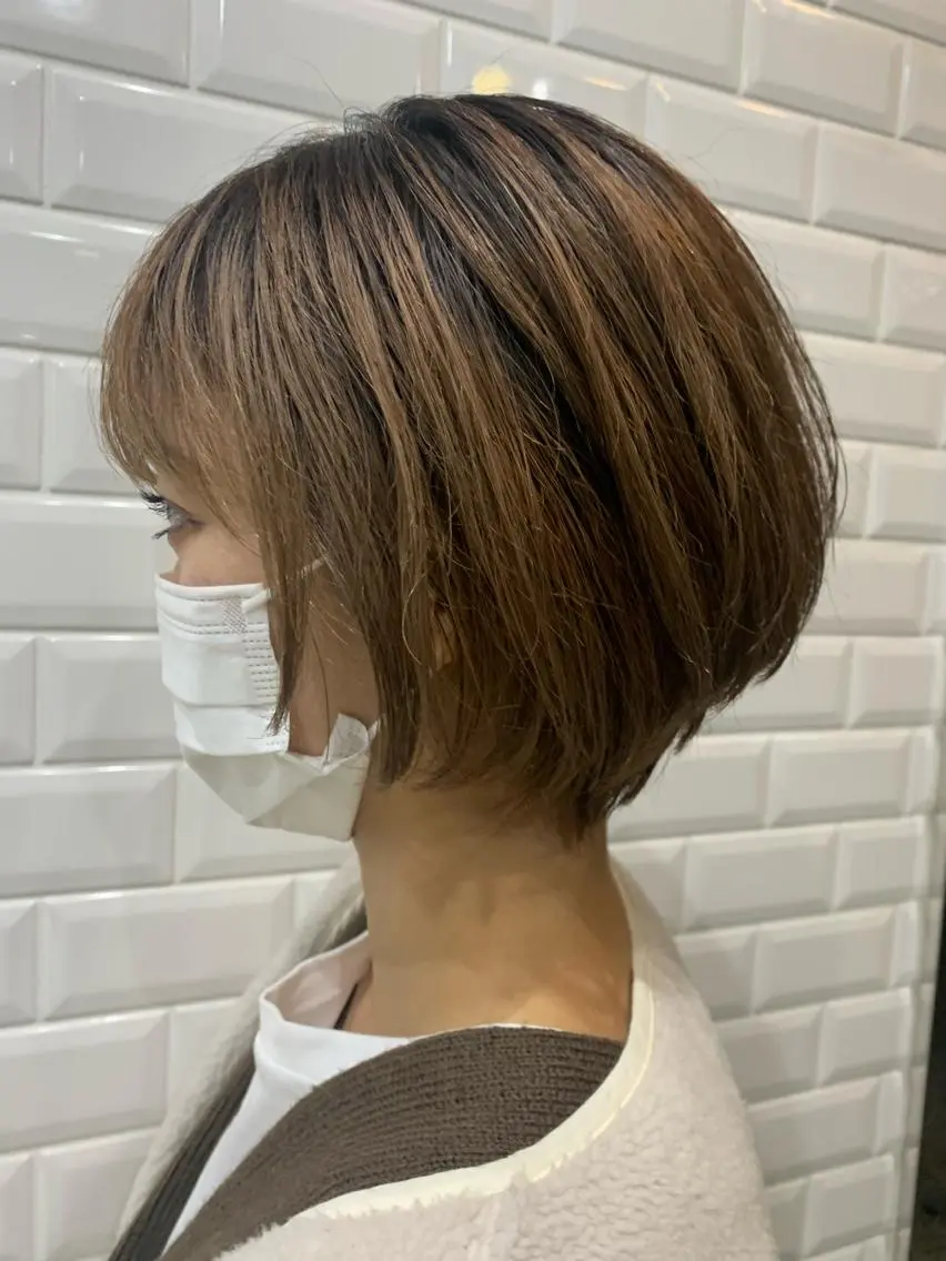 ショート カラー appiis 柳田葵　横浜のヘアスタイル