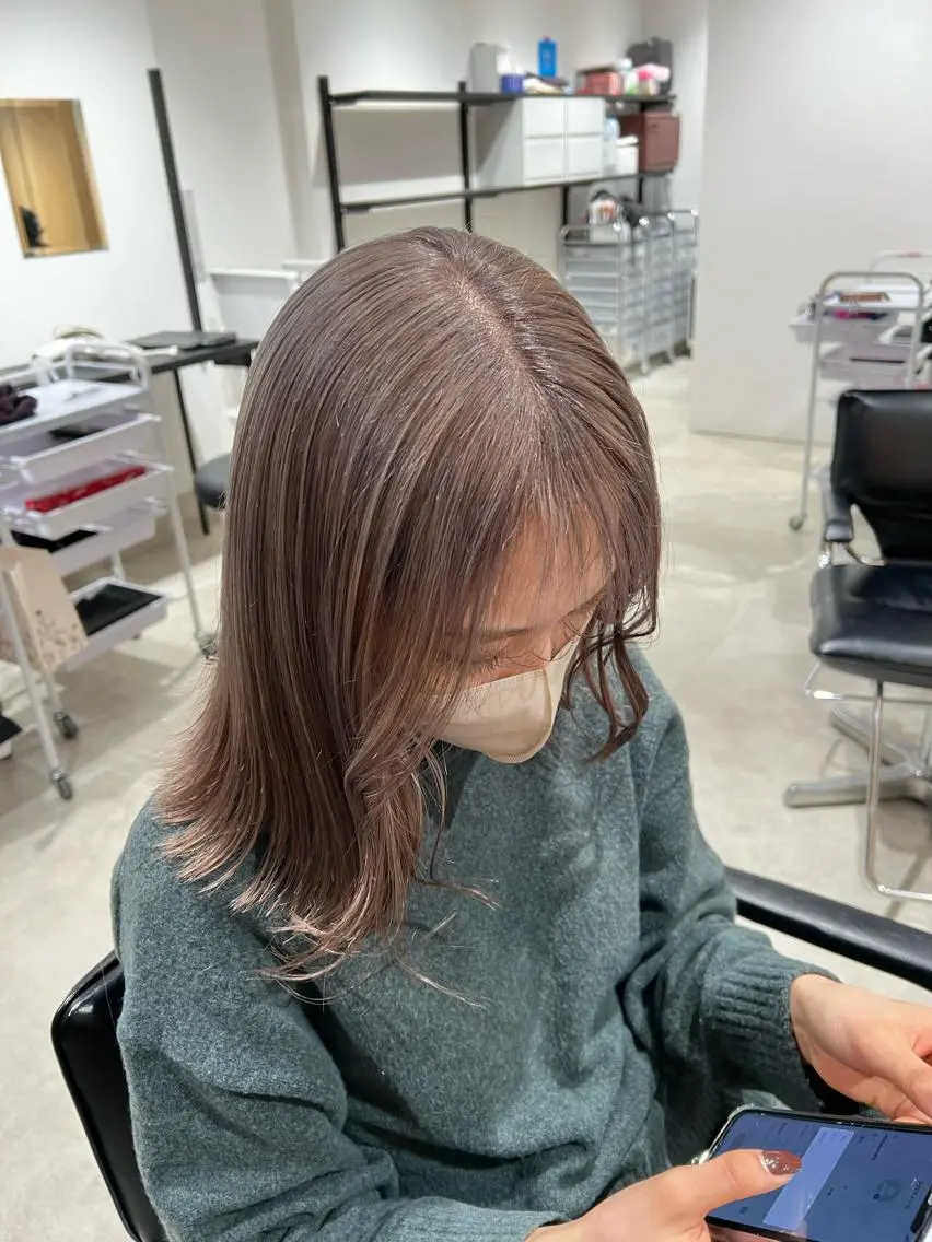 ミディアム 艶髪 mayuka💖のヘアスタイル