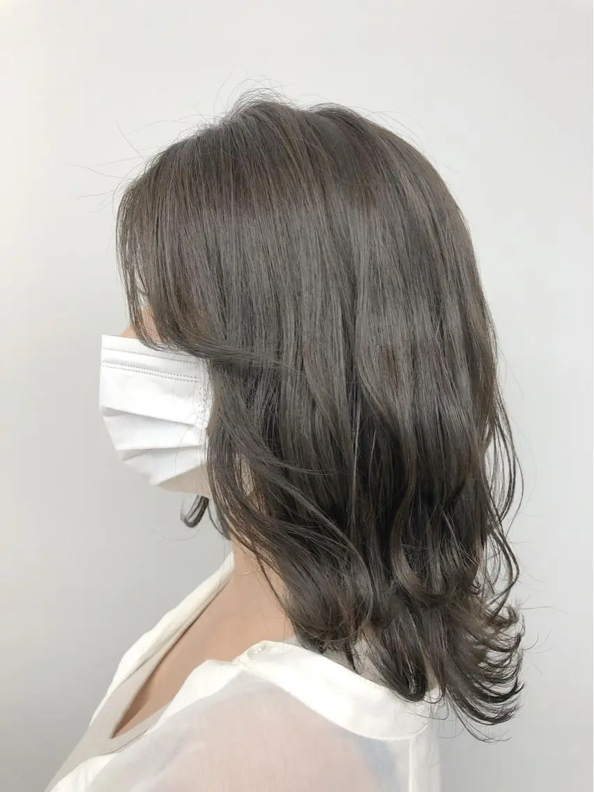 ミディアム カラー アッシュ 代表 YUKI ☆のヘアスタイル