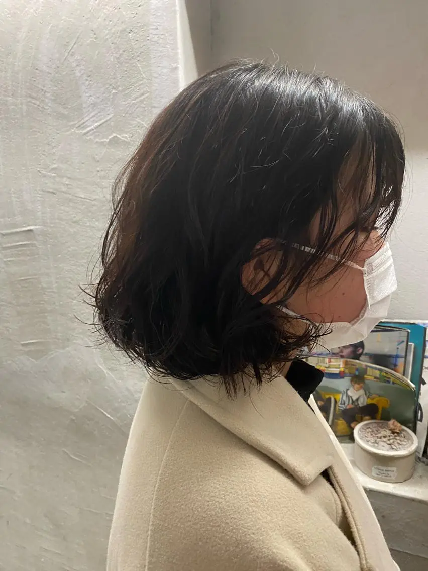 ミディアム パーマ お任せヘア☘️☘️ 及川渚のヘアスタイル