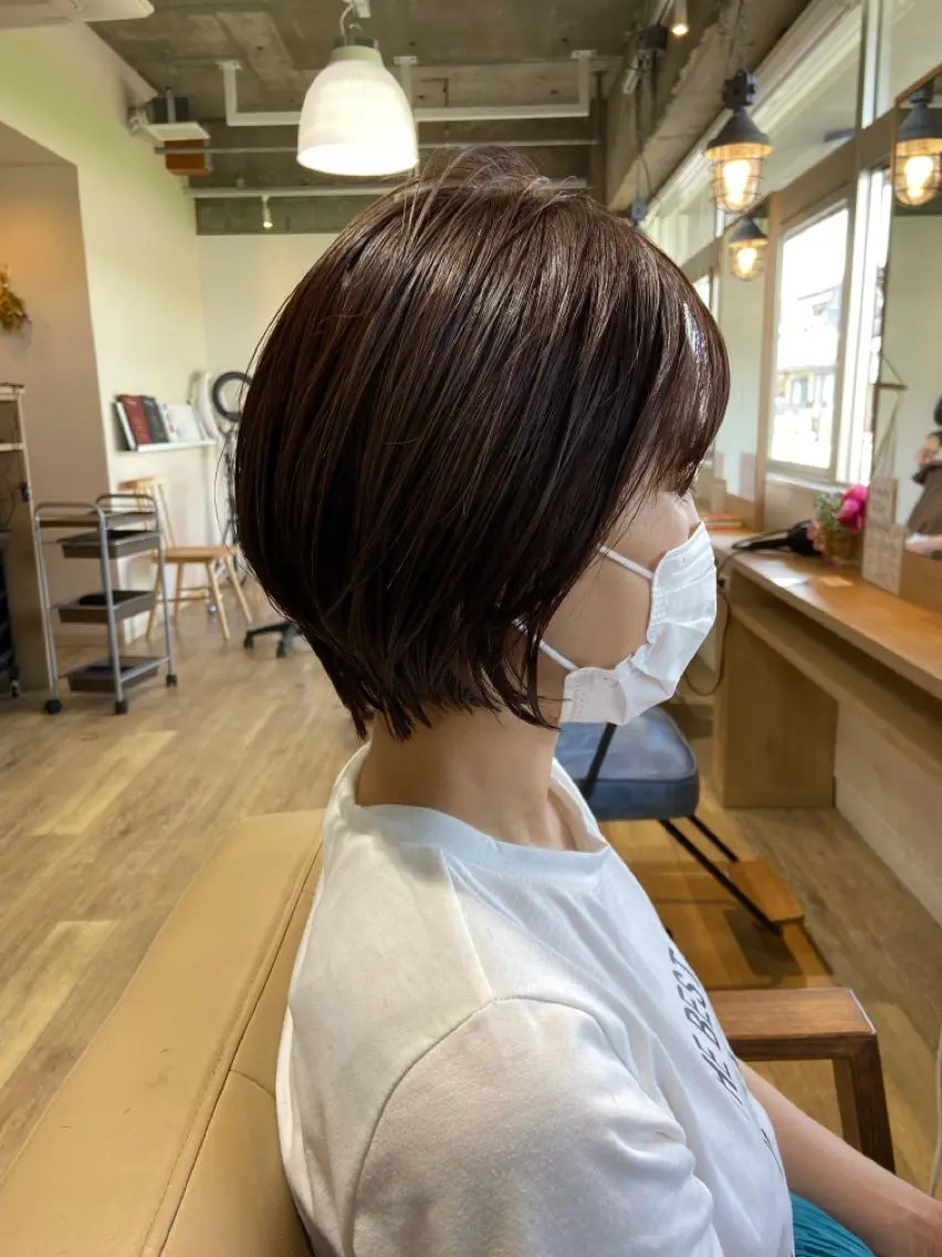 ショート 岐阜茜部/髪質改善 平田ヒデカズのヘアスタイル