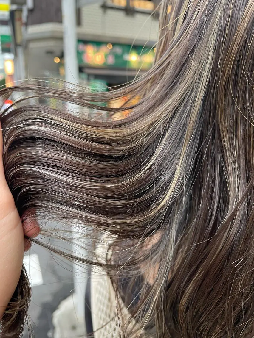 カラー 透明感カラー ハイライトカラー ヘアアレンジ 🌿あがりれいなのその他イメージ