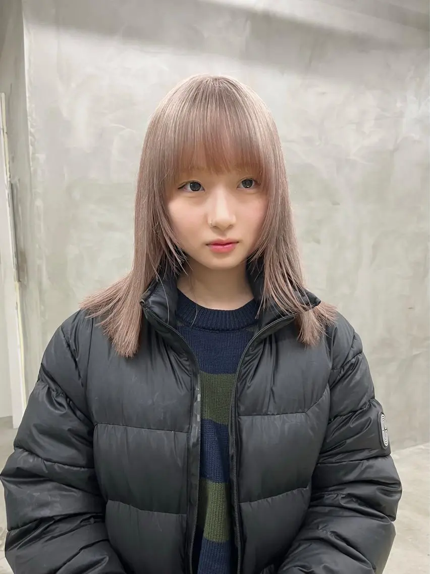 カラー カット ヘアカラー トリートメント ヘアセット 🌿似合わせ透明感 カラー松本朋幸🌿のヘアスタイル