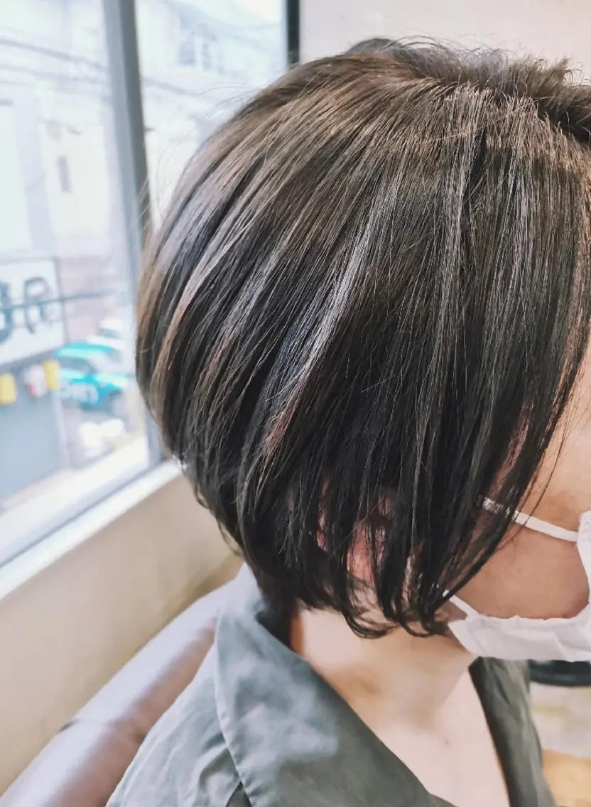ショート カラー ショートボブ ボブ ショートヘア N°emirai溝口 MG 🌈梶谷龍吾のヘアスタイル