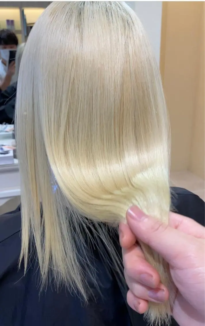 セミロング カット ヘアカラー トリートメント ヘアセット CAMUE代表 Masaのヘアスタイル