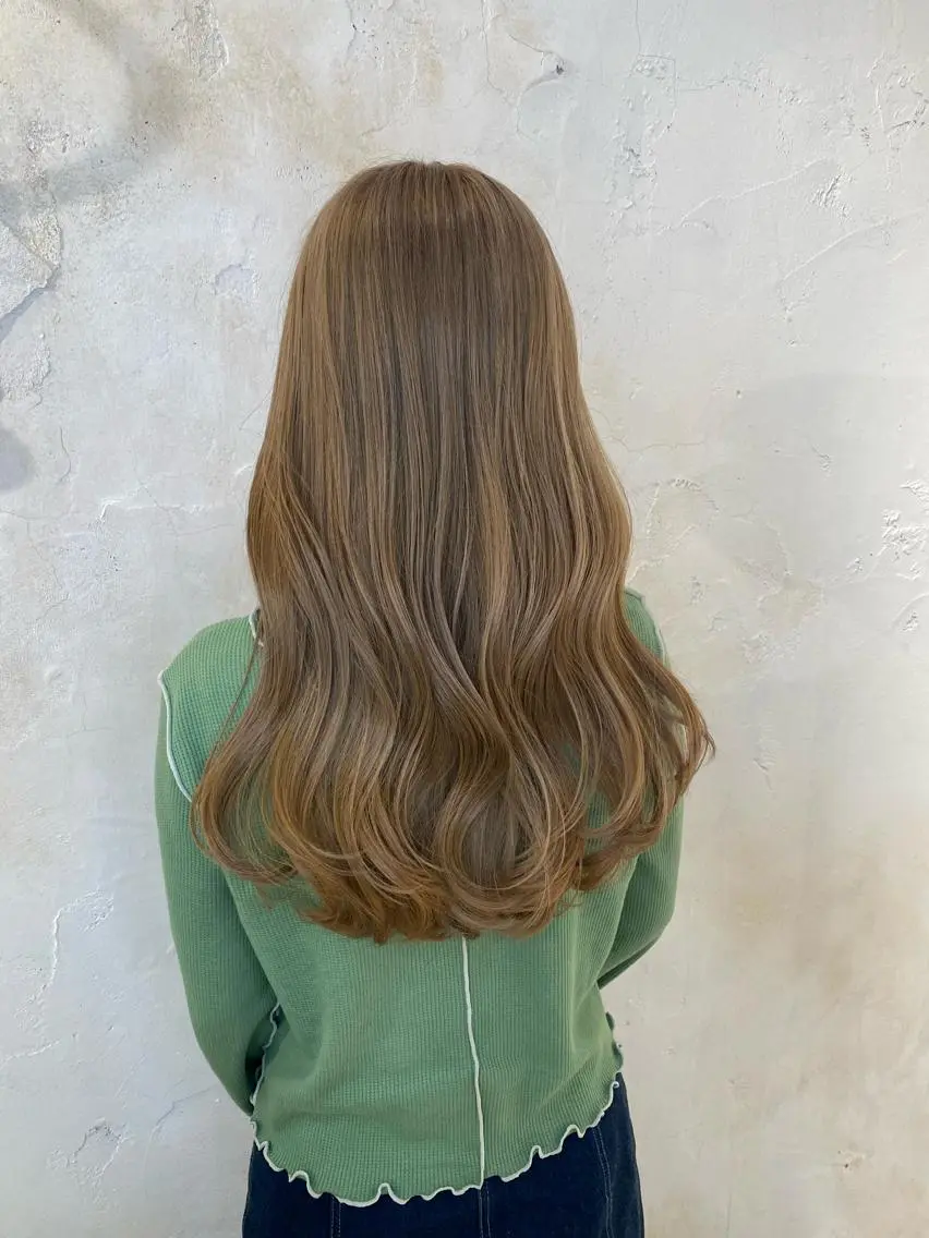 ロング カラー 【透明感カラー】 harunaのヘアスタイル