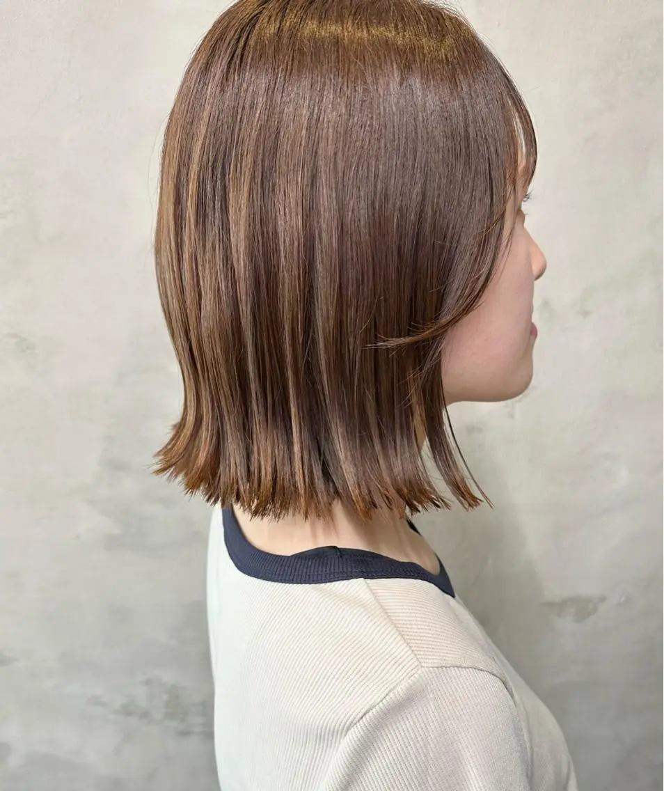 ミディアム ボブ メンズ専門美容師 RIOのヘアスタイル