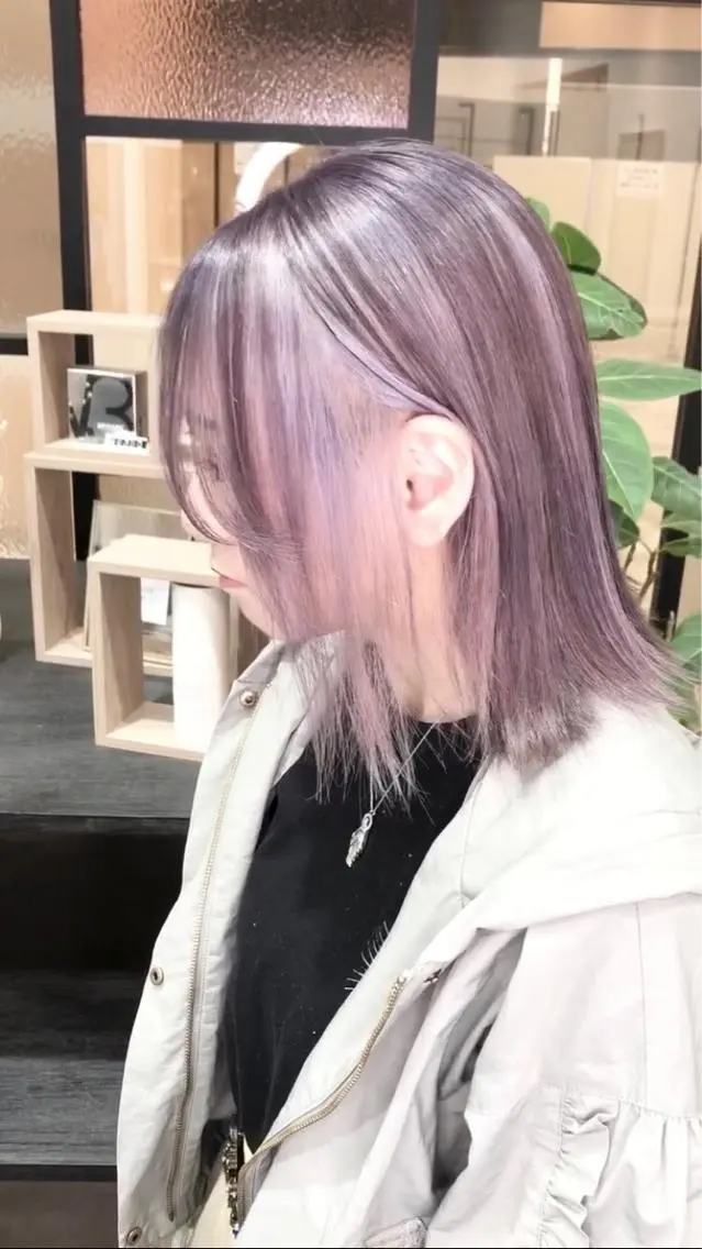 ショート カラー LOOP hairのヘアスタイル