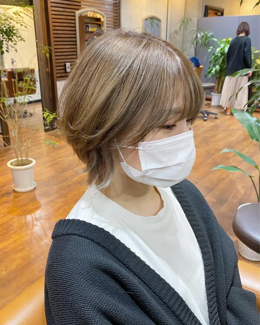 ショート カラー 増山 大起のヘアスタイル