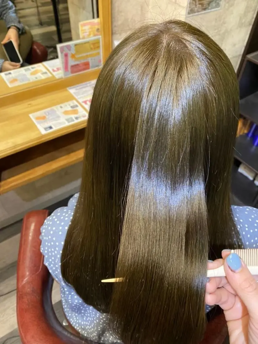セミロング メンズ特化パーマ 美容師/小泉賢徒のヘアスタイル