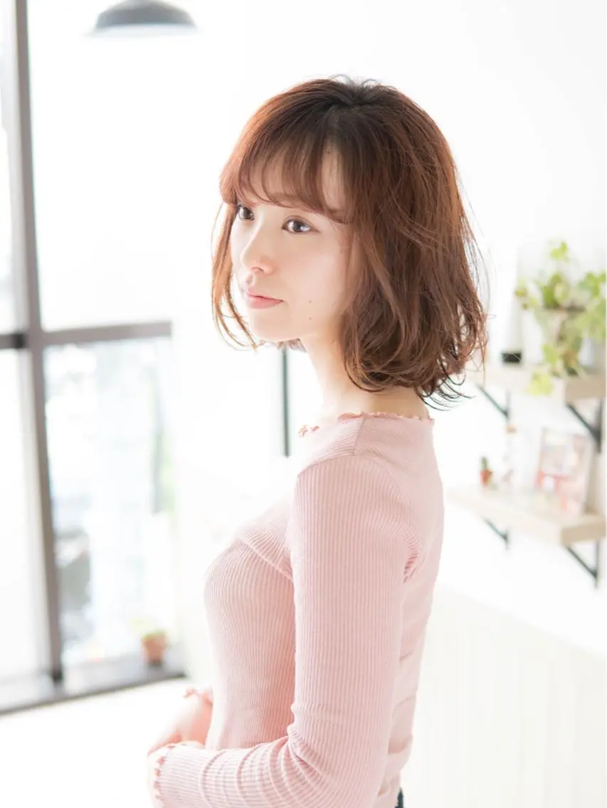 ミディアム 永野 良一のヘアスタイル