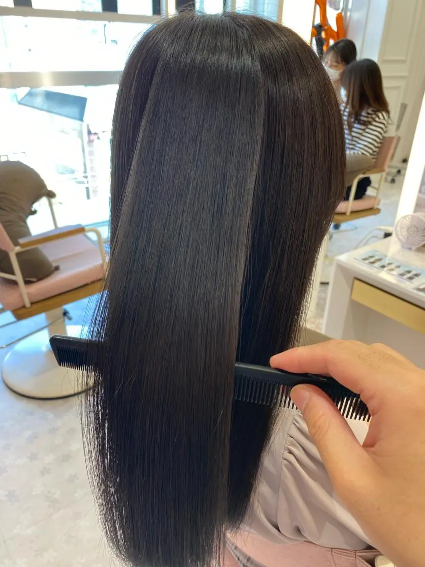 ロング トリートメント 縮毛矯正/ 髪質改善 /ショート 圍 崇行のヘアスタイル
