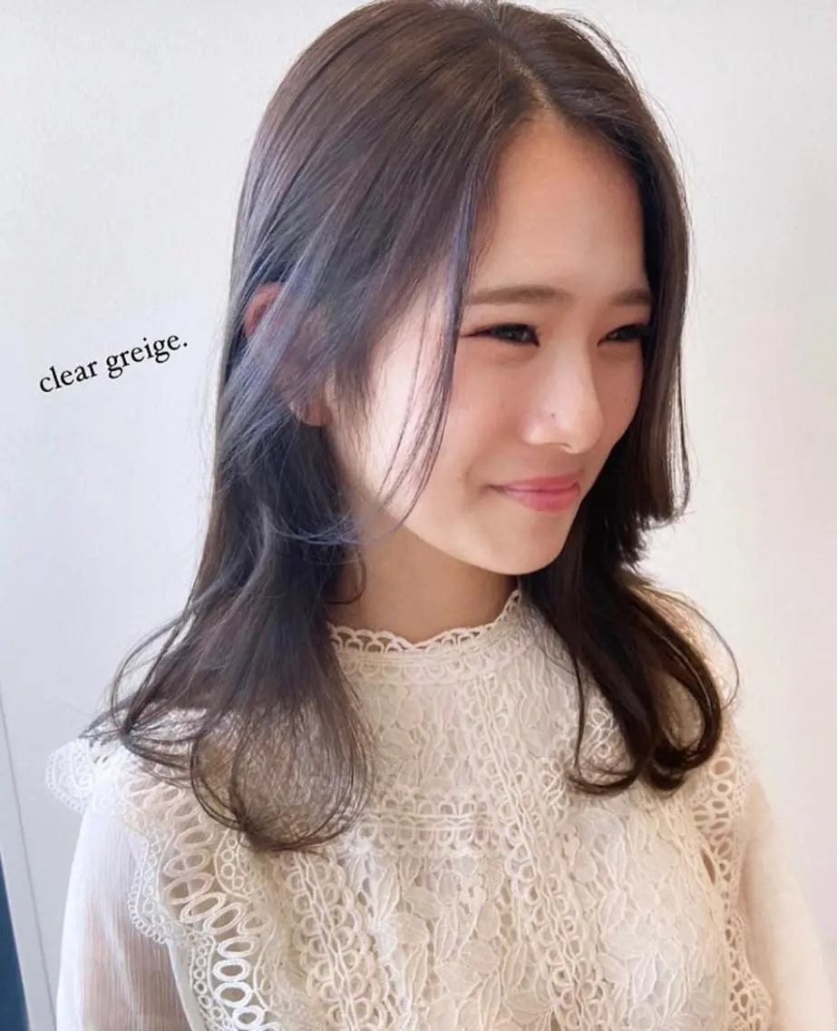 カラー 透明感カラー K-two谷町❄️ hinaのヘアスタイル