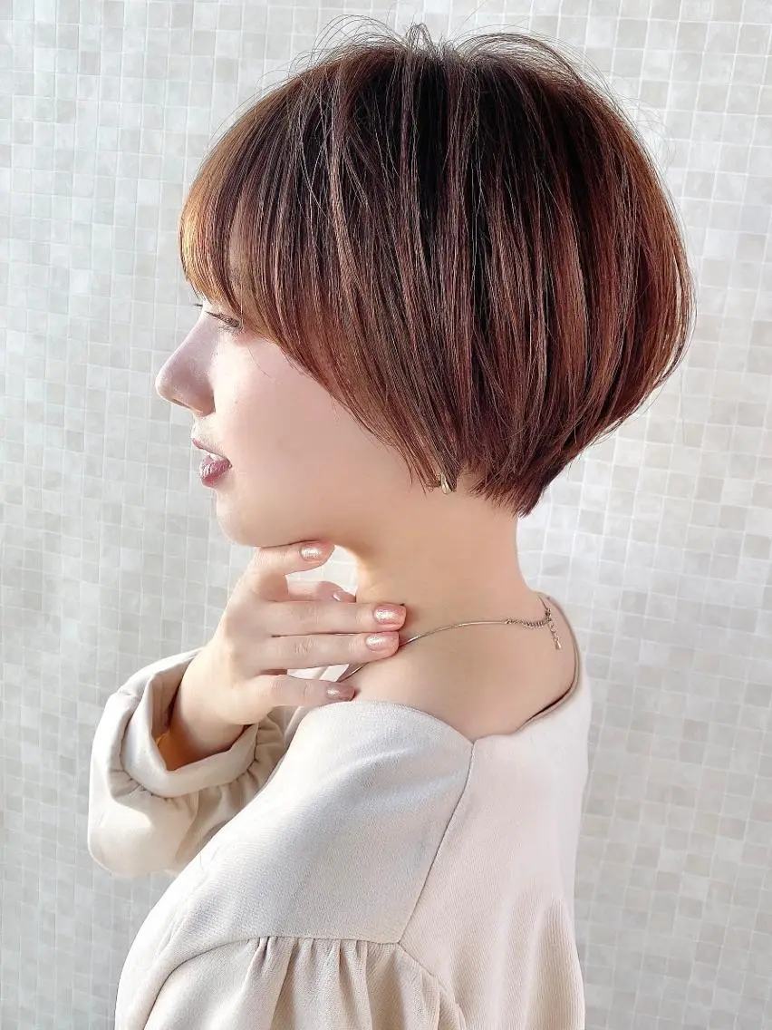 ショート カット ショート、ボブの神✨ 峯朋也✂︎✨のヘアスタイル