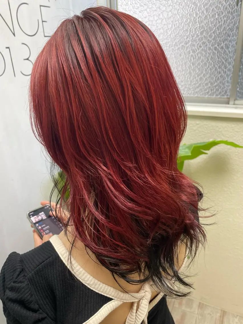 カラー カット ヘアカラー トリートメント 前田リサコ🌹 ✨艶髪職人のヘアスタイル
