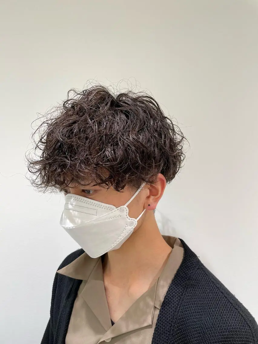 ショート カット ヘアカラー パーマ トリートメント フェザーパーマ職人 🪶ryosukeのヘアスタイル