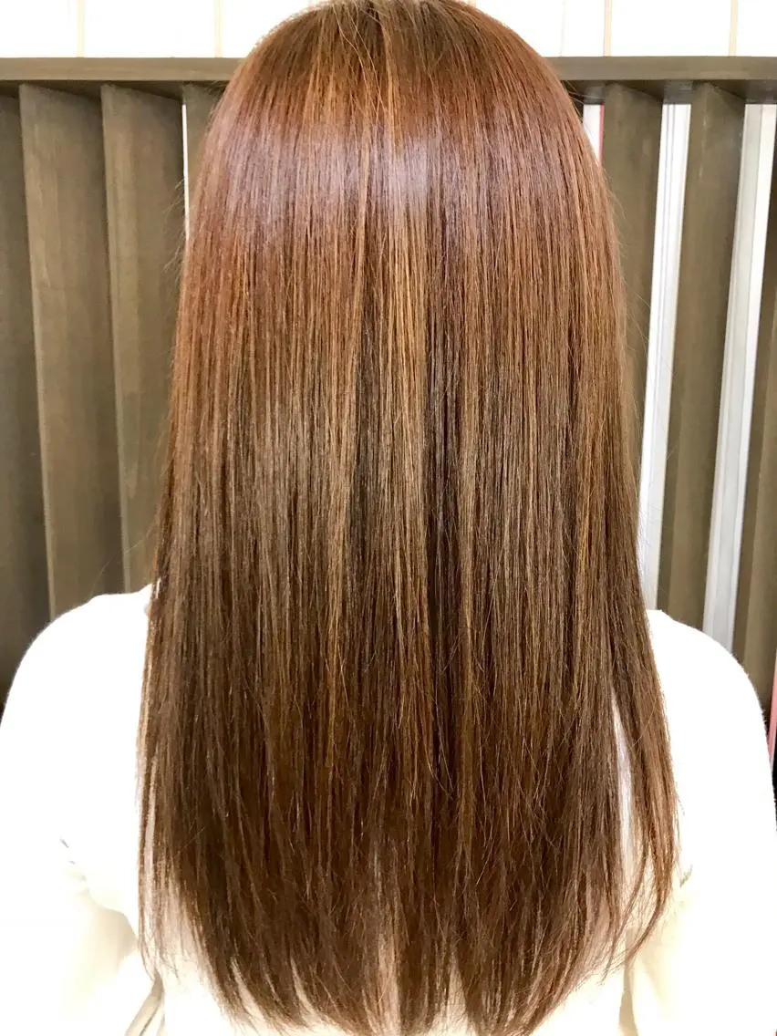ロング カラー パーマ ヘアアレンジ ネイル マツエク・マツパ 春ネイル 吉川 宙翔のヘアスタイル