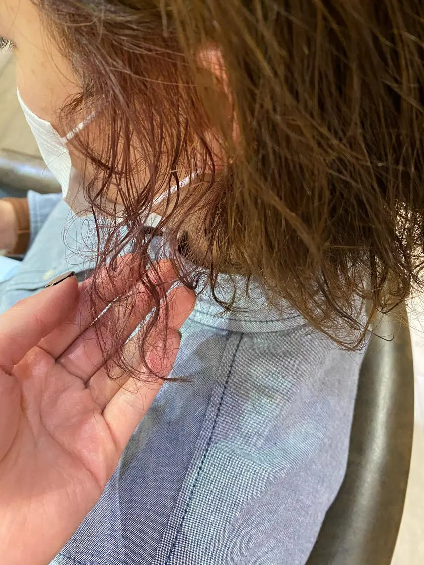 ショート カラー 才門 真菜のヘアスタイル