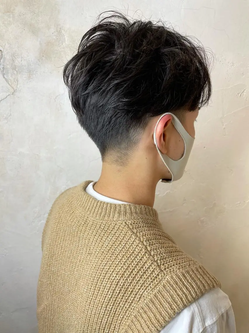 メンズ メンズパーマ カット パーマ マネージャー 山城洸希のヘアスタイル