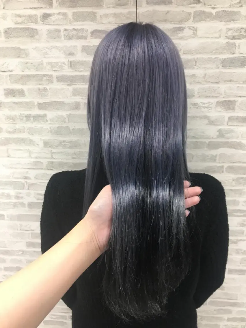 ロング カラー カット ヘアカラー トリートメント ✨圧倒的ツヤ髪✨ 小野あすかのヘアスタイル