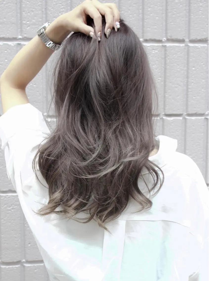 セミロング カラー ヘアアレンジ 池袋髪質改善縮毛矯正 ×レイヤー専門のヘアスタイル