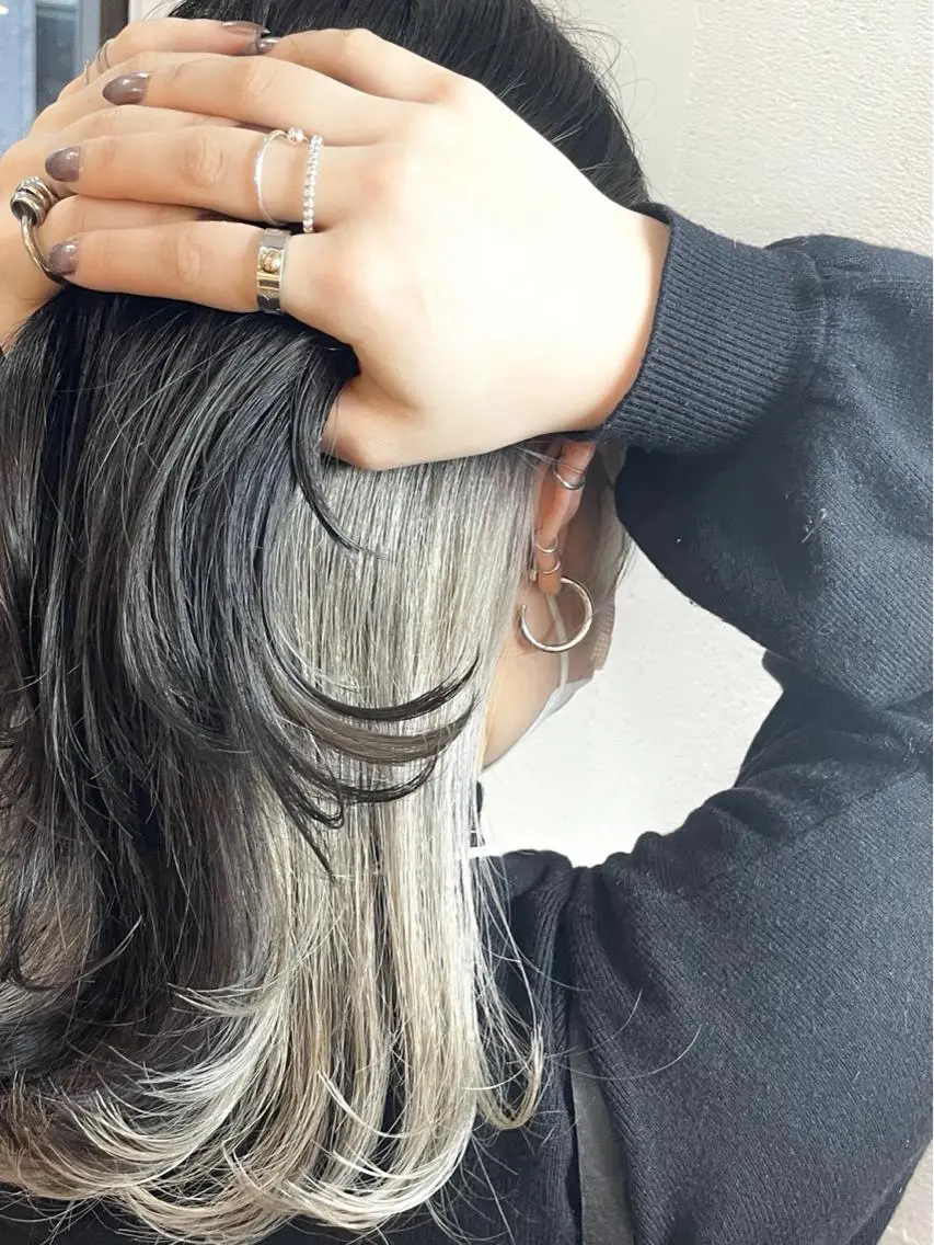 ミディアム ヘアカラー ショート✨ボブ✨代表 新田見美仁のヘアスタイル