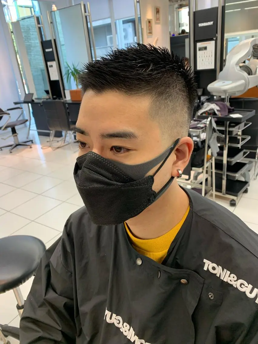 メンズ メンズ特化フェード パーマ小林裕史のヘアスタイル