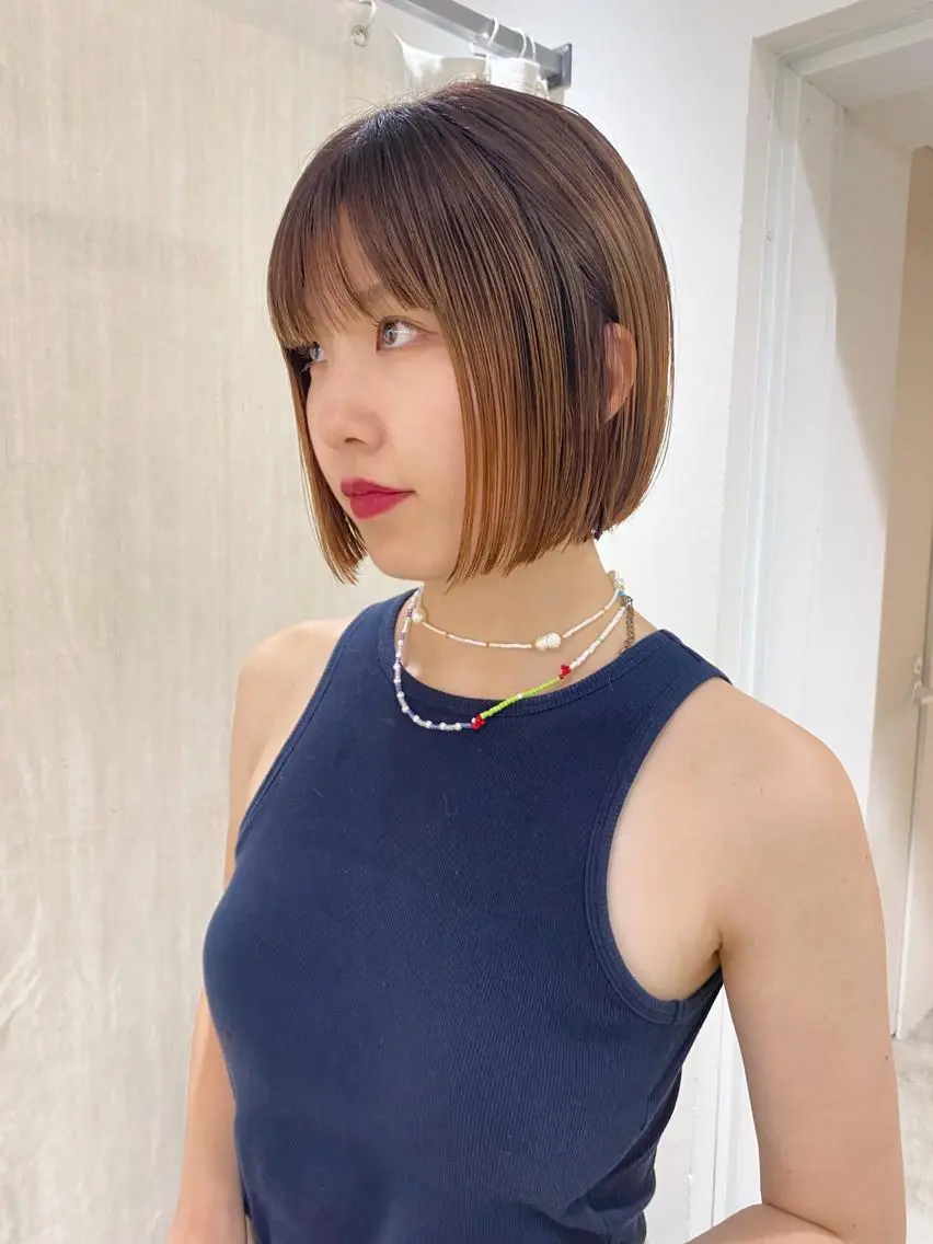 ショート サトウ ナナのヘアスタイル