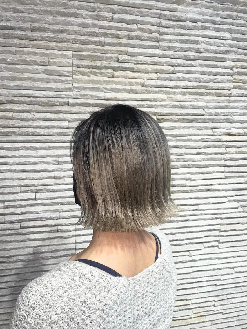 ショート カラー カット ヘアカラー 嶋田 ゆきのヘアスタイル