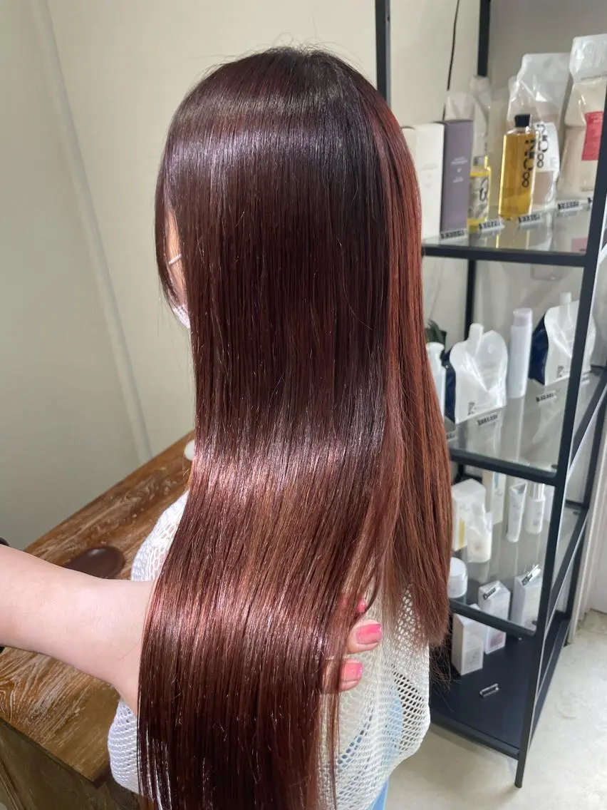 ロング トリートメント anB Bのヘアスタイル