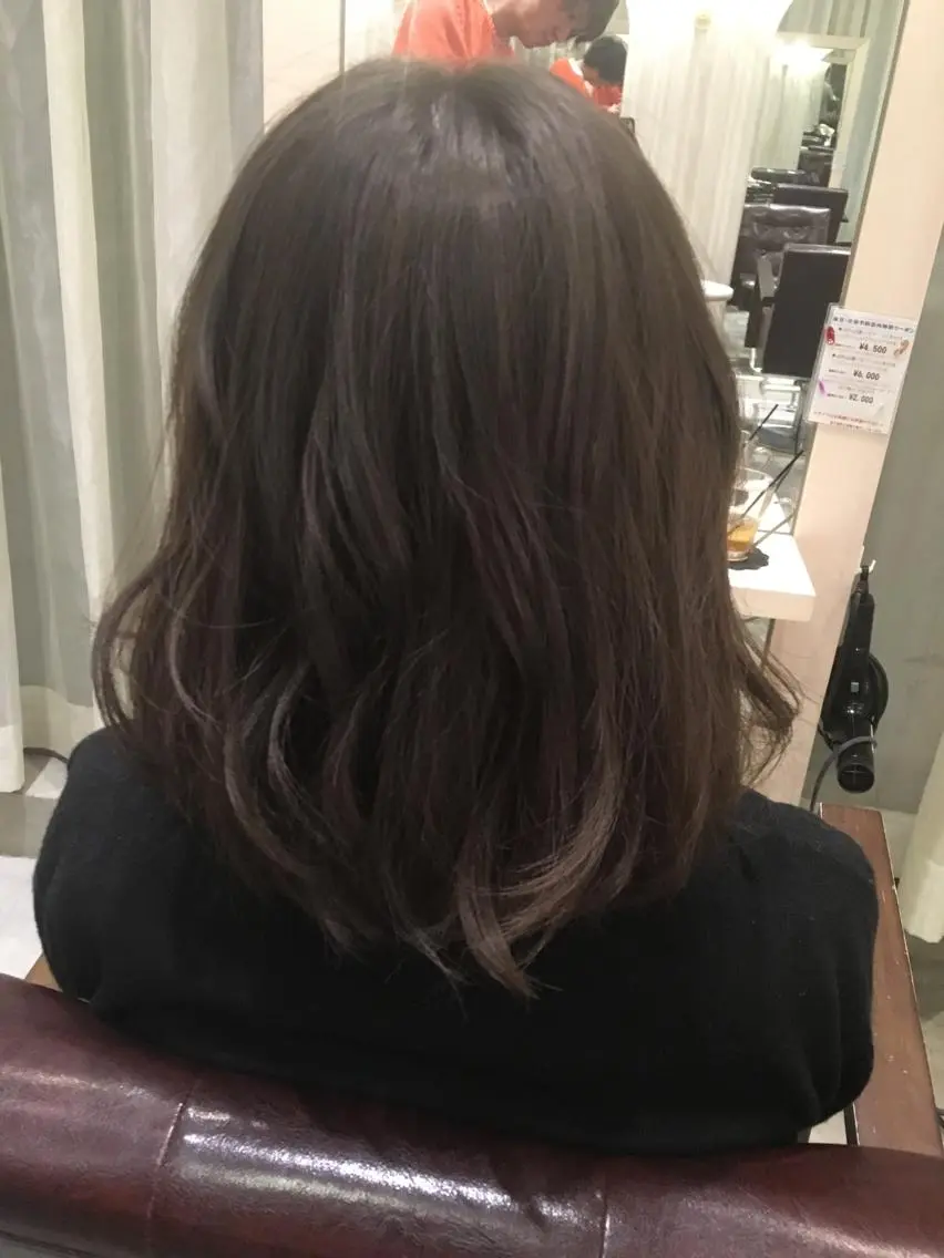 ロング アッシュ アッシュブラウン お気に入り数2.3万 🏆SHO🏆のヘアスタイル