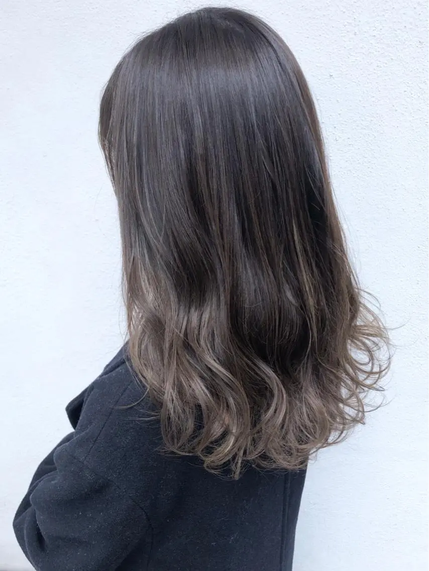 セミロング カラー 三軒茶屋/髪質改善 やまなかのヘアスタイル