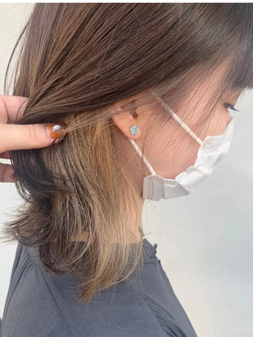 ミディアム ︎︎🧸 ユリ ︎︎🧸のヘアスタイル