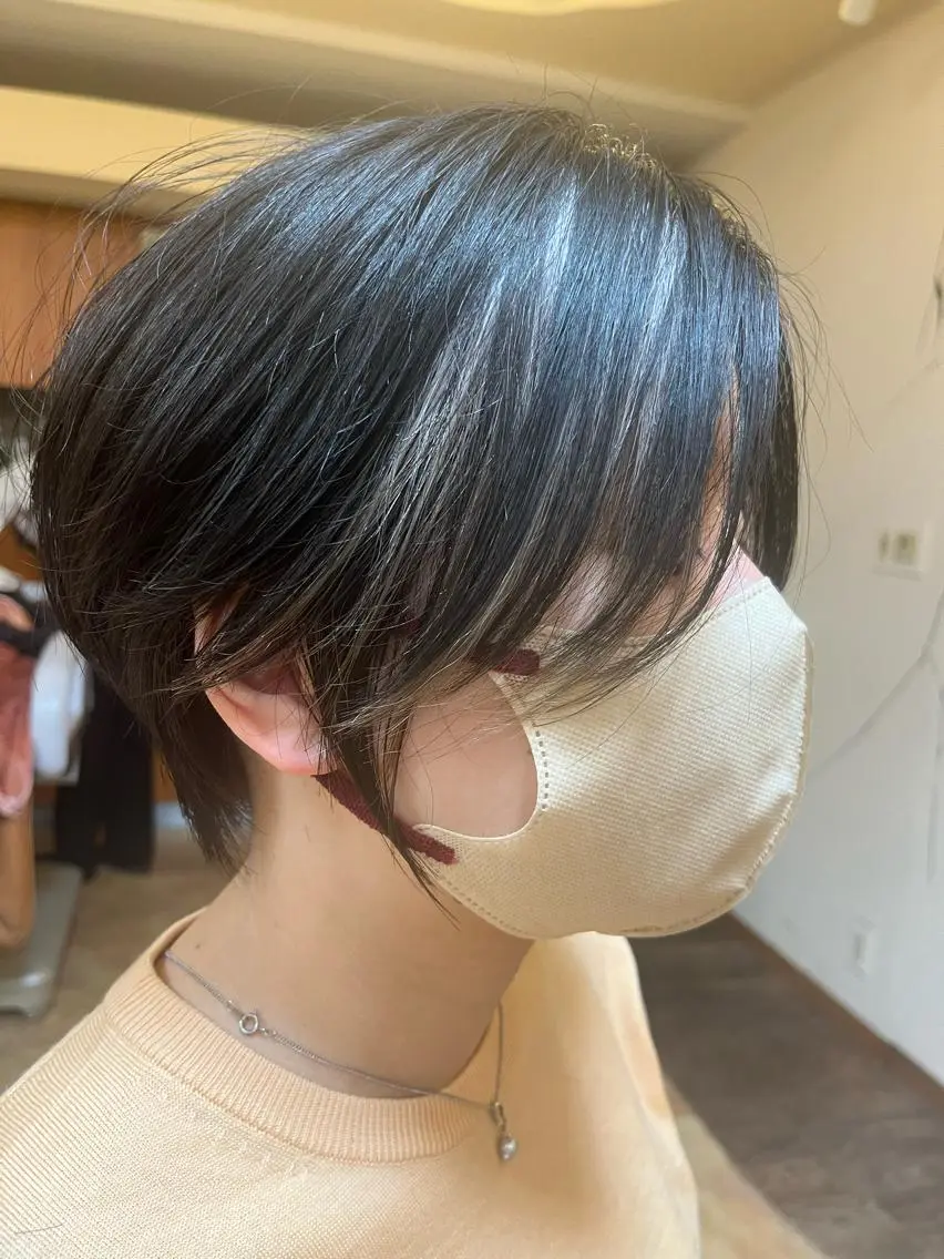 ショート ハンサムショート ショートヘア 田畑 優希のヘアスタイル