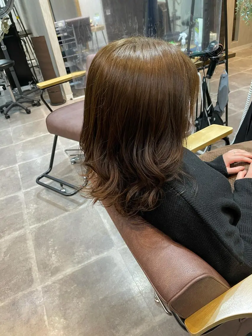 ミディアム トリートメント newiGRANDE 🌈萩原聖也のヘアスタイル