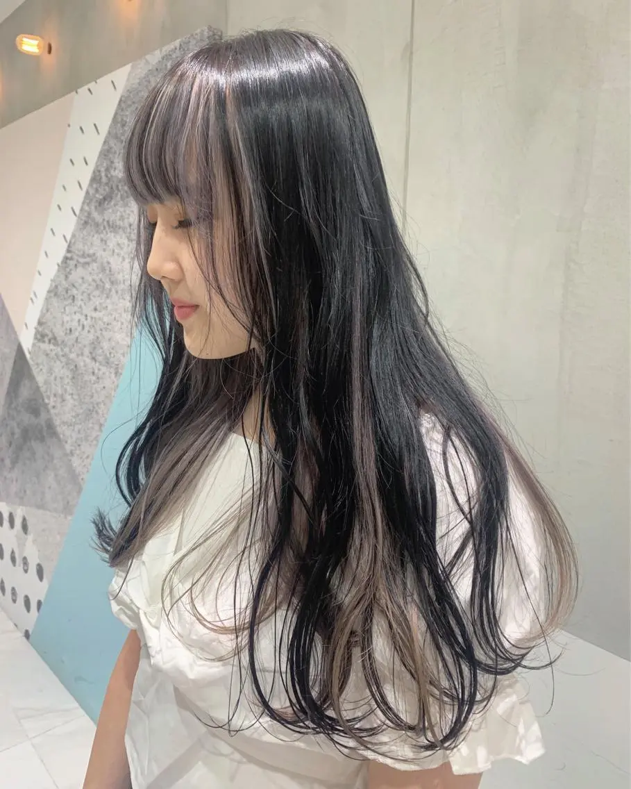 ロング カラー ブロンド minami🪷 暖色カラーのヘアスタイル