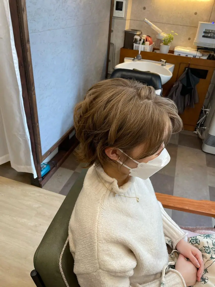 ショート ヘアアレンジ デート ヘアセット HempBeauty 浅野アサミのヘアスタイル
