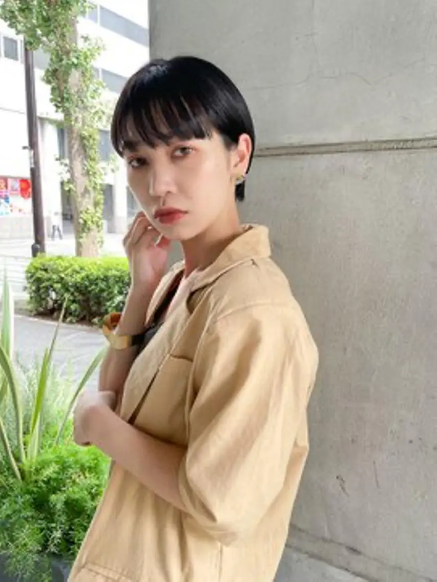 ショート Mika Haraguchiのヘアスタイル