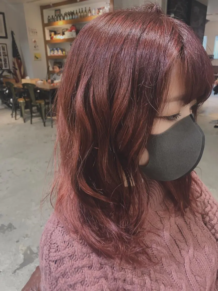 セミロング ショート🌼パーマ 本間正子のヘアスタイル